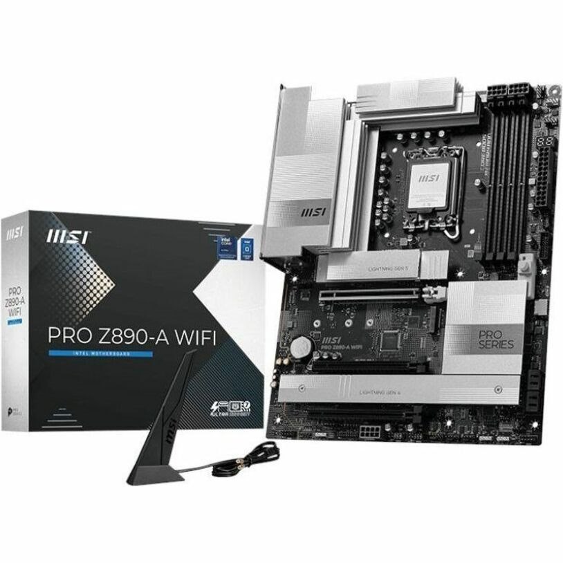 MSI PRO Z890-A WIFI ATX MOTHERBOARD LGA 1851 for Intel Core Ultra CPU