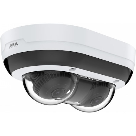 AXIS Panoramic P4705-PLVE 2 Megapixel Outdoor Full HD Network Camera - Color - White, Black