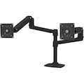 Ergotron Mounting Arm for Monitor, Notebook, Display Screen, TV - Matte Black