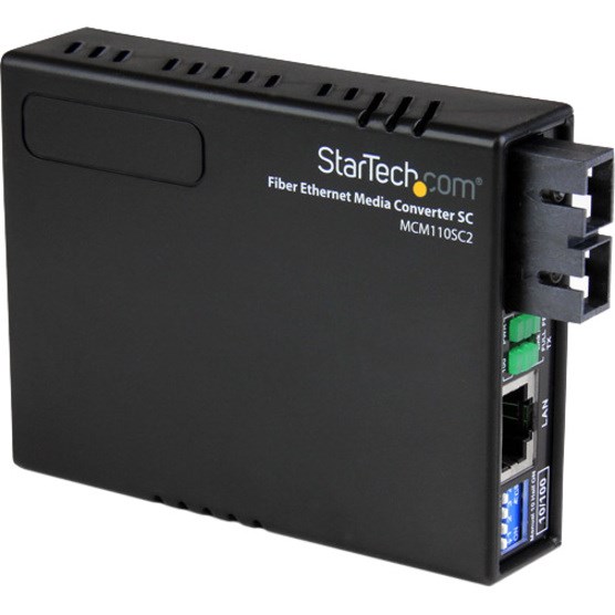 StarTech.com 10/100 Multi Mode Fiber Ethernet Media Converter SC 2 km