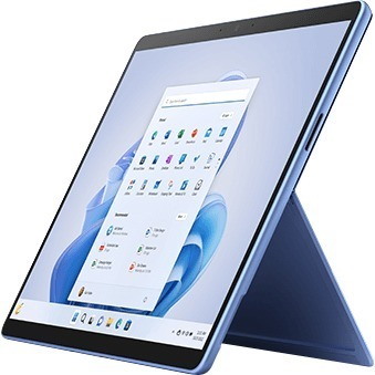 Microsoft Surface Pro 9 Tablet - 13" - 16 GB - 256 GB SSD - Windows 10 Pro - Sapphire