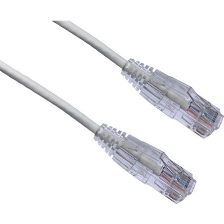 Axiom 15FT CAT6A BENDnFLEX Ultra-Thin Snagless Patch Cable 650mhz (White)