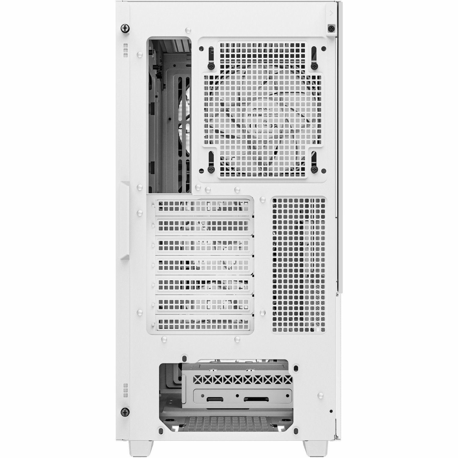 Deepcool CH560 Atx Case, Airflow, 3 PWM 140MM Argb Fans, White