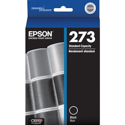 Epson Claria 273 Original Standard Yield Inkjet Ink Cartridge - Black - 1 Pack