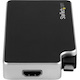 StarTech.com USB C Multiport Adapter - UHD 4K - USB C to VGA / DVI / HDMI - USB C Adapter
