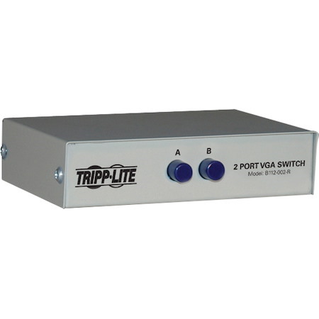 Tripp Lite by Eaton 2-Port Manual VGA/SVGA Video Switch (3x HD15F)