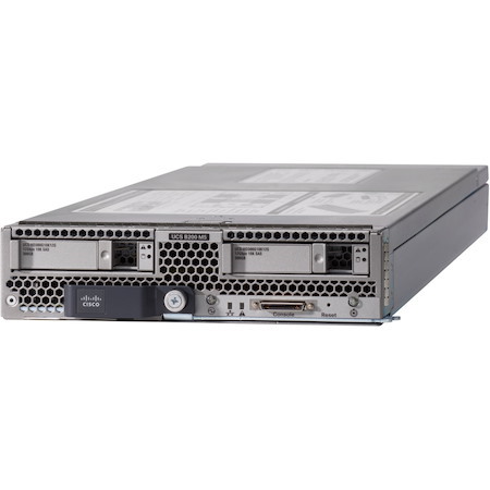 Cisco B200 M5 Blade Server - 2 x Intel Xeon Gold 6130 Hexadeca-core (16 Core) 2.10 GHz - 192 GB Installed DDR4 SDRAM - Serial ATA, 12Gb/s SAS Controller - 2 Processor Support - 3 TB RAM Support - 10 Gigabit Ethernet - Matrox G200e 8 MB Graphic Card 6X32GB VIC1347