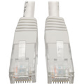 Eaton Tripp Lite Series Cat6 Gigabit Molded (UTP) Ethernet Cable (RJ45 M/M), PoE, White, 10 ft. (3.05 m)