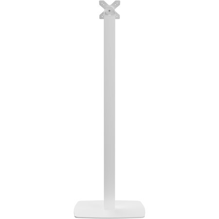 CTA Digital Premium Thin Profile Floor stand with VESA plate and Base (White)