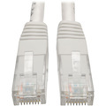 Eaton Tripp Lite Series Cat6 Gigabit Molded (UTP) Ethernet Cable (RJ45 M/M), PoE, White, 3 ft. (0.91 m)