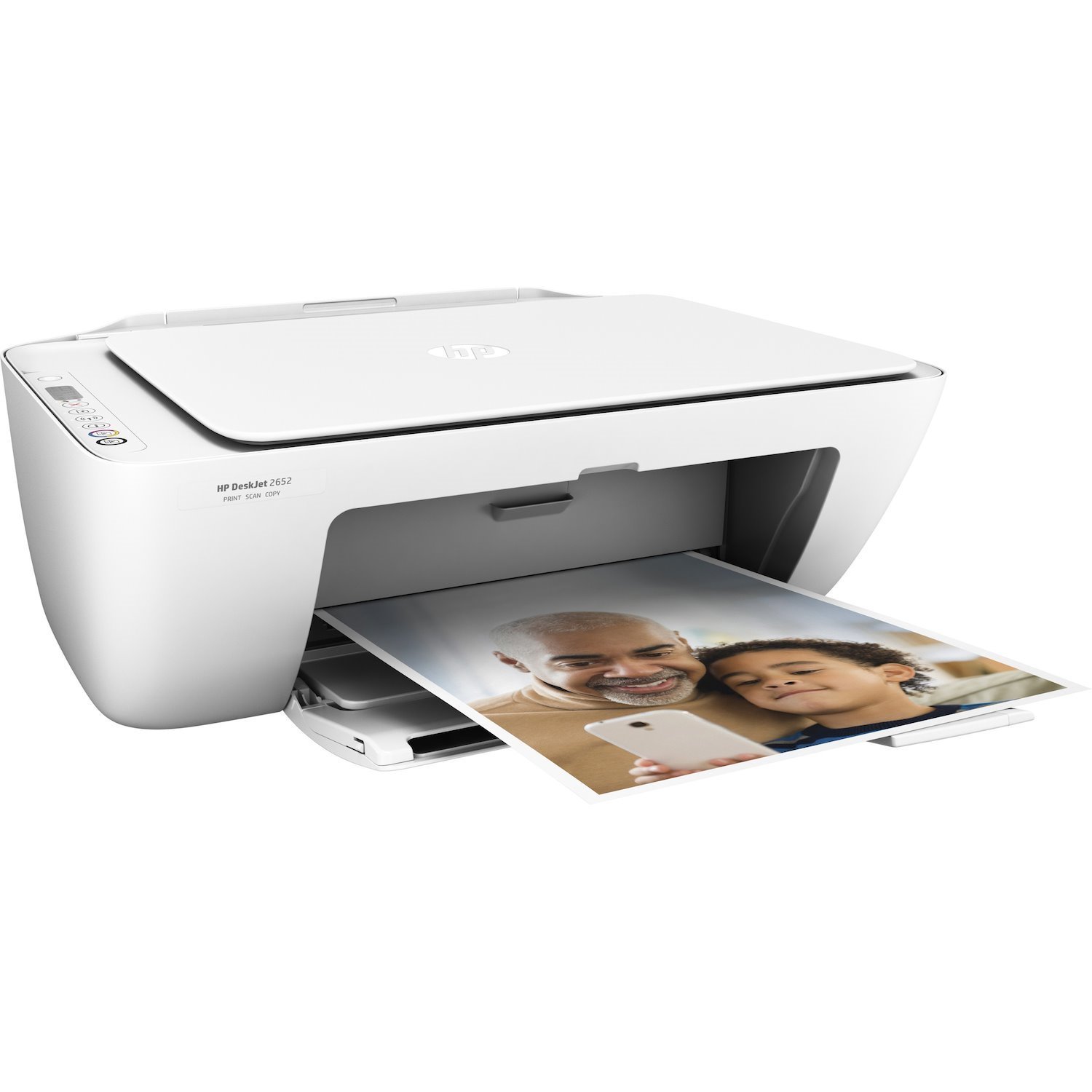 HP Deskjet 2652 Wireless Inkjet Multifunction Printer - Color