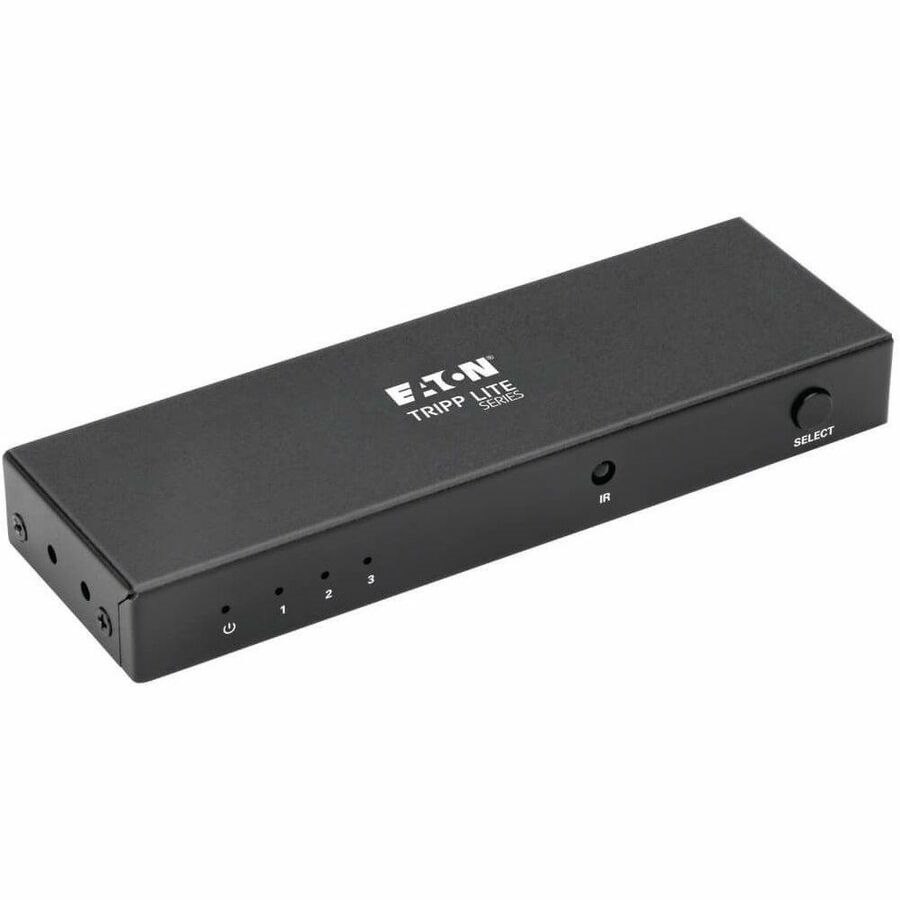 Eaton Tripp Lite Series 3-Port HDMI Switch with Remote Control - 4K @ 60 Hz (HDMI F/3xF), 3D, HDCP 2.2, EDID