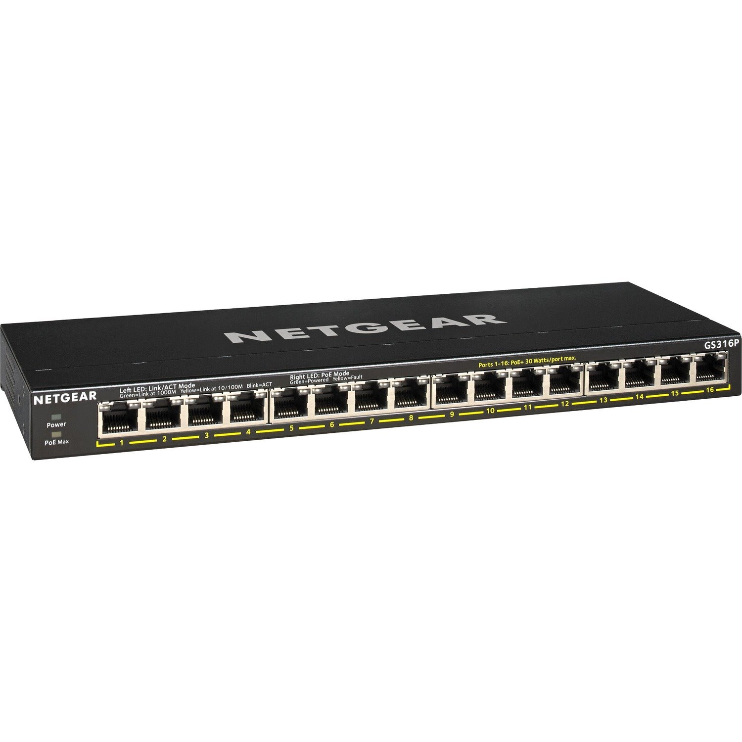 Netgear 300 GS316P 16 Ports Ethernet Switch