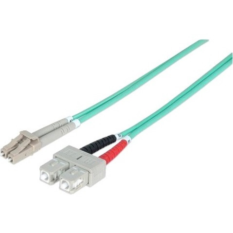 Intellinet 2M 7FT LC/SC Multi Mode Fiber Cable