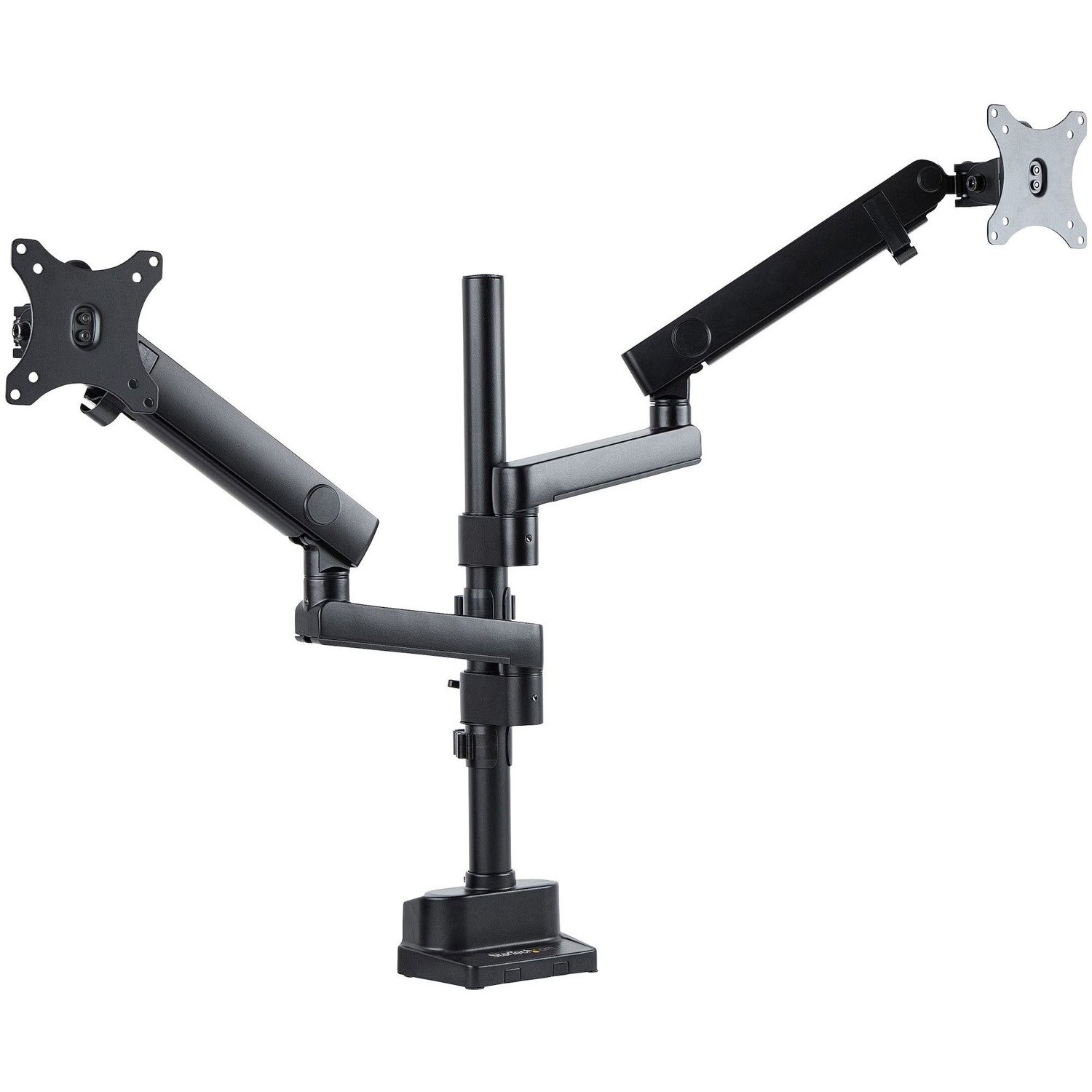 StarTech.com Desk Mount Dual Monitor Arm, Height Adjustable Full Motion Monitor Mount for 2x VESA Displays up to 32" (17.6lb/8kg)