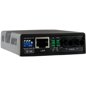 StarTech.com 10/100 Ethernet to Multi Mode Fiber Media Converter ST 2 km