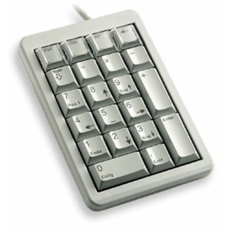 CHERRY G84-4700 Keypad - Cable Connectivity - USB Interface - German - Light Grey