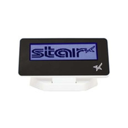 Star Micronics White LCD Customer Display - USB, 2x20 Characters, mPOPÃ?&reg; Compatible