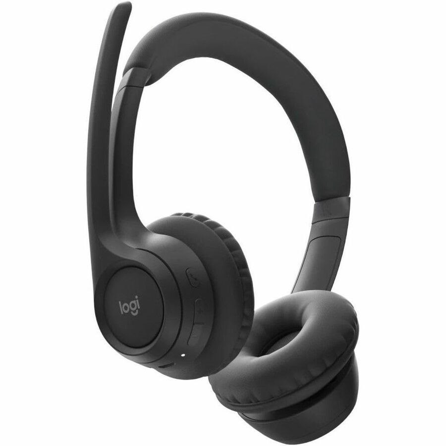 Logitech Zone Wireless Over-the-head Stereo Headset - Midnight Black