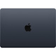 Apple MacBook Air MLY33X/A 13.6" Notebook - 2560 x 1664 - Apple M2 Octa-core (8 Core) - 8 GB Total RAM - 256 GB SSD - Midnight