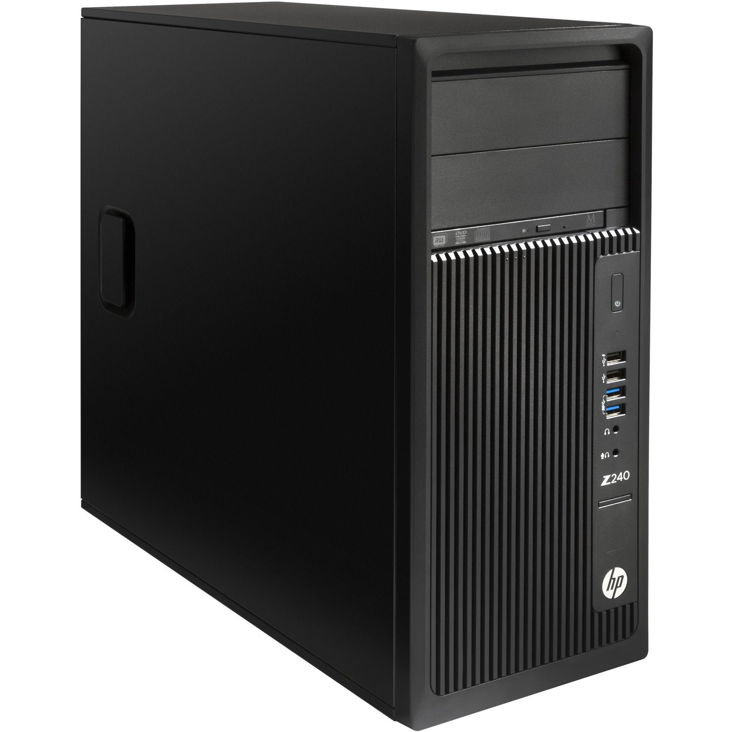 HP Z240 Workstation - 1 x Intel Xeon E3-1245 v5 - 16 GB - 256 GB SSD - Tower - Black