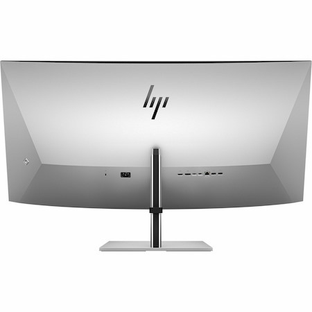 HP 740pm 40" Class Webcam 5K2K WUHD Curved Screen LED Monitor - 21:9 - Black, Silver