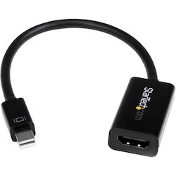 StarTech.com Mini DisplayPort to HDMI Adapter, Active Mini DP to HDMI Video Converter for Monitor/Display, 4K 30Hz, mDP to HDMI Adapter