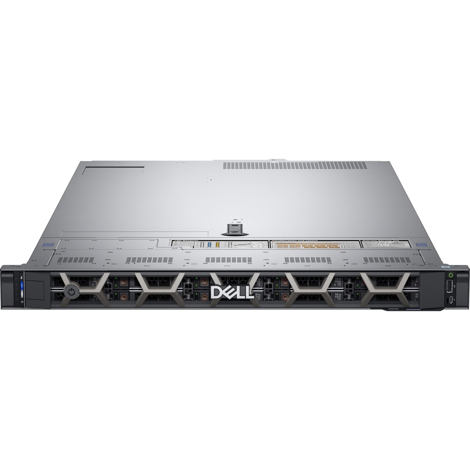 Dell EMC PowerEdge R640 1U Rack Server - Intel Xeon Silver 4210 2.20 GHz - 16 GB RAM - 480 GB SSD - (1 x 480GB) SSD Configuration - 12Gb/s SAS, Serial ATA/600 Controller