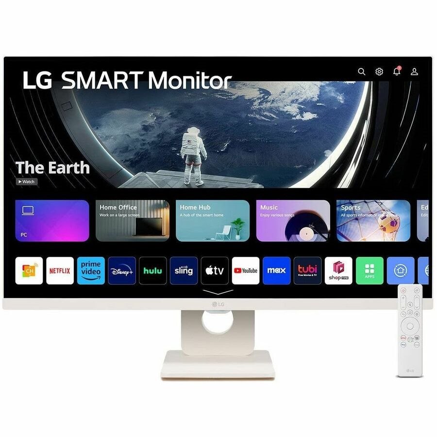 LG 27SR50F-W 27" Class Full HD Smart LCD Monitor - 16:9