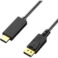 Axiom DisplayPort Male to HDMI Male Adapter Cable 3ft