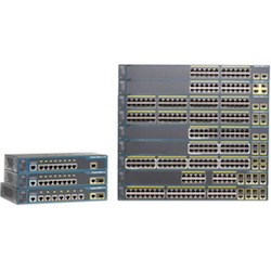 Cisco Catalyst 2960 2960+24PC-S 26 Ports Manageable Ethernet Switch - 10/100/1000Base-T, 10/100Base-TX
