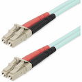 StarTech.com 25m (82ft) LC/UPC to LC/UPC OM4 Multimode Fiber Optic Cable, 50/125&micro;m LOMMF/VCSEL Zipcord Fiber, 100G, LSZH Fiber Patch Cord