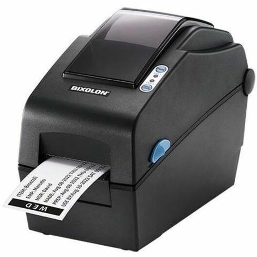 Bixolon SLP-DX220 Desktop Direct Thermal Printer - Monochrome - Label Print - Ethernet - USB - Serial - Black