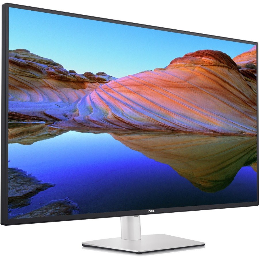 Dell UltraSharp U4323QE 43" Class 4K UHD LCD Monitor - 16:9 - Silver