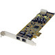 StarTech.com Dual Port PCI Express Gigabit Ethernet PCIe Network Card Adapter - PoE/PSE