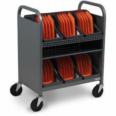 Bretford CUBE Transport Cart with Caddies - TVCT30CAD