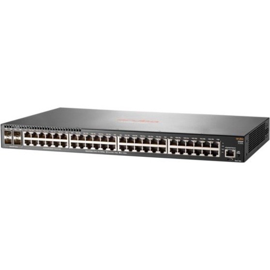 HPE 2930F 48G 4SFP 48 Ports Manageable Layer 3 Switch - Gigabit Ethernet - 1000Base-X, 10/100/1000Base-TX