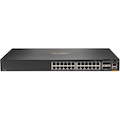 Aruba CX 6200 CX6200F 24 Ports Manageable Ethernet Switch - Gigabit Ethernet, 10 Gigabit Ethernet - 10/100/1000Base-T, 10GBase-X