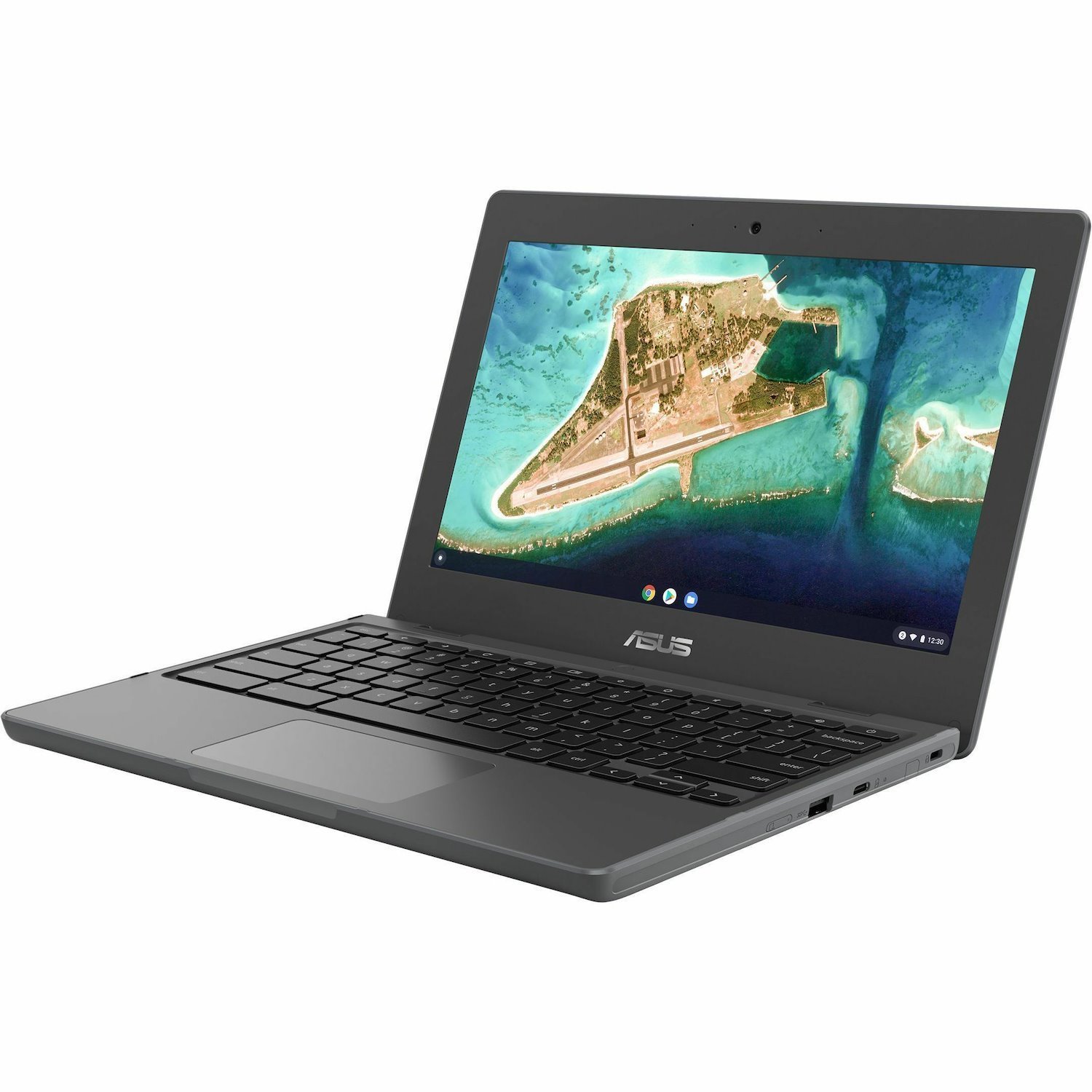 Asus Chromebook CR1 CR1100CKA-YZ184 11.6" Rugged Chromebook - HD - Intel Celeron N5100 - 8 GB - 64 GB Flash Memory - Dark Gray