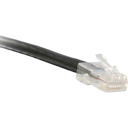 ENET Cat5e Black 5 Foot Non-Booted (No Boot) (UTP) High-Quality Network Patch Cable RJ45 to RJ45 - 5Ft