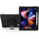 CTA Digital Protective Case with Built-in Kick Stand and Hand Strap for iPad 12.9