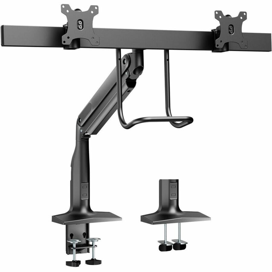 V7 DM1HDD Desk Mount for Monitor, Display - Matt Black