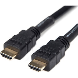 Rocstor Premium 50ft 4K High Speed HDMI to HDMI M/M Cable - Ultra HD HDMI 2.0 Supports 4k x 2k at 60Hz with resolutions up to 3840x2160p and 18Gbps Bandwidth - HDMI 2.0 to HDMI 2.0 Male/Male - HDMI 2.0 for HDTV, DVD Player - 50ft (15.2m) - 1 Retail Pack - 1 x HDMI Male - 1 x HDMI Male - Gold Plated Connectors - Shielding - Black - HDMI CABLE ULTRA HD 4Kx2K - HDMI for Audio/Video Devi SUPPORT 3D 4K2K 60HZ 18GBPS