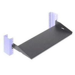 Rack Solutions 1U 2Post Solid Cantilever Shelf 7in (D) - Flanged Up