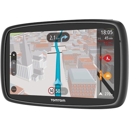 TomTom GO 6100 Automobile Portable GPS Navigator - Portable, Mountable