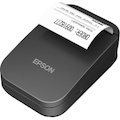 Epson TM-P20II Desktop, Mobile Direct Thermal Printer - Monochrome - Portable - Receipt Print - USB - Bluetooth - Wireless LAN - Near Field Communication (NFC) - Battery Included - With Cutter - Black