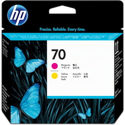 HP 70 Original Inkjet Printhead - Magenta, Yellow - 1 Each