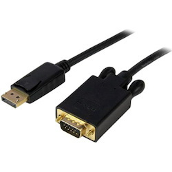 StarTech.com 91.44 cm DisplayPort/VGA Video Cable for Projector, Monitor, TV, Notebook, Video Device, HDTV - 1