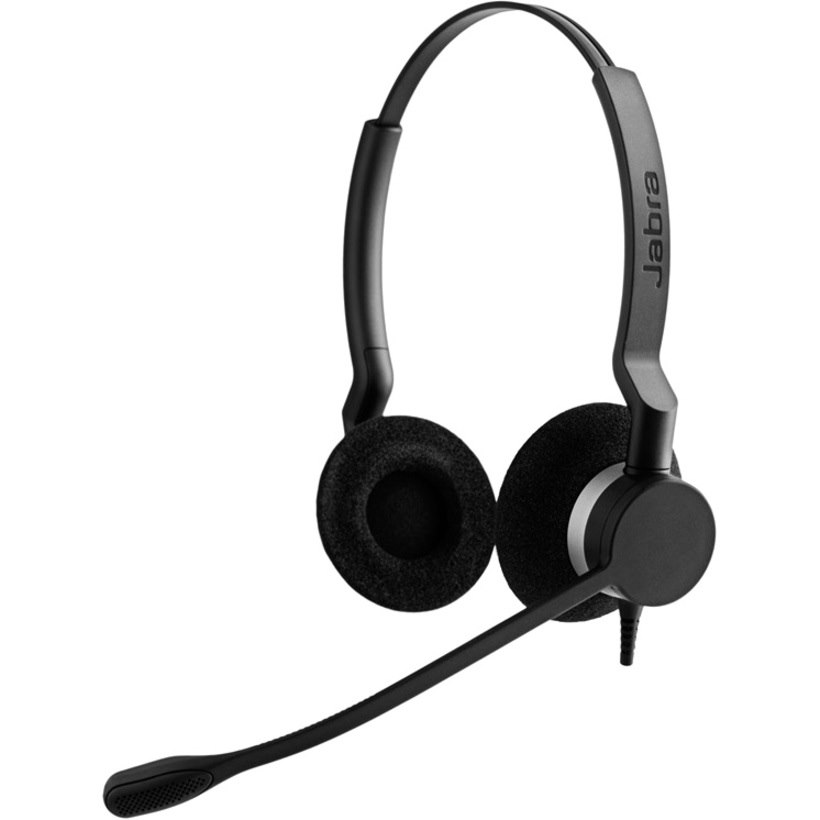 Jabra BIZ 2300 USB Wired Over-the-head Stereo Headset, DUO, USB-A, Unified communication