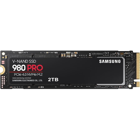 Samsung 980 PRO MZ-V8P2T0B/AM 2 TB Solid State Drive - M.2 2280 Internal - PCI Express NVMe (PCI Express NVMe 4.0 x4)